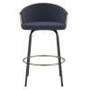 LAVO-26'' COUNTER STOOL-BLUE