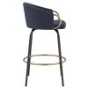 LAVO-26'' COUNTER STOOL-BLUE