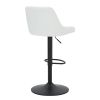 KRON-AIR LIFT STOOL PU-WHITE