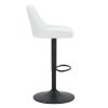 KRON-AIR LIFT STOOL PU-WHITE