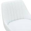 KRON-AIR LIFT STOOL PU-WHITE