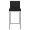 PORTO-26" COUNTER STOOL-BLACK
