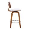 ZUNI-26' COUNTER STOOL PU-WHITE