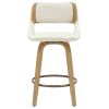 HUDSON-26' COUNTER STOOL-BEIGE FABRIC