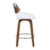 HUDSON-26' COUNTER STOOL PU-WHITE