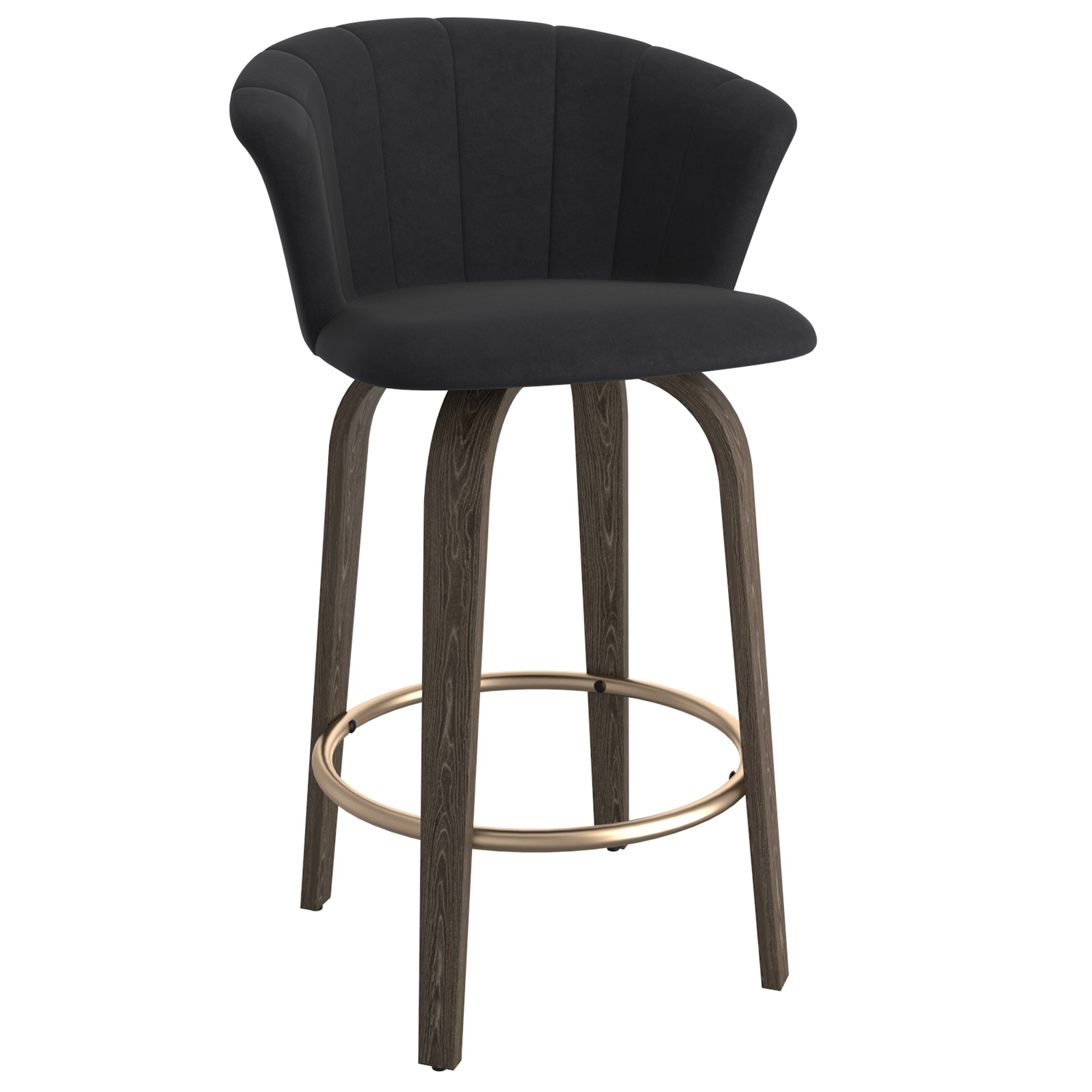 Tula-26'' Counter Stool-Black