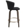 Tula-26'' Counter Stool-Black