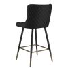 Xander-26'' Counter Stool-Black