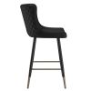 Xander-26'' Counter Stool-Black