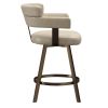 OBERON-26" COUNTER STOOL-IVORY