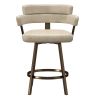 OBERON-26" COUNTER STOOL-IVORY