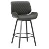 Fraser-26'' Counter Stool Pu-Charcoal
