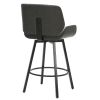 Fraser-26'' Counter Stool Pu-Charcoal