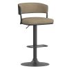 KAZAN-AIR LIFT STOOL-DARK BEIGE