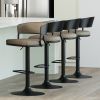 KAZAN-AIR LIFT STOOL-DARK BEIGE