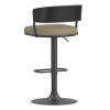 KAZAN-AIR LIFT STOOL-DARK BEIGE