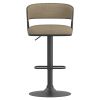 KAZAN-AIR LIFT STOOL-DARK BEIGE