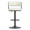 KAZAN-AIR LIFT STOOL-IVORY