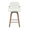 PARKER-26' COUNTER STOOL-IVORY