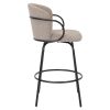 KALANI-26' COUNTER STOOL-WARM GREY