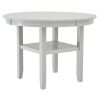 SAMUEL-5PC DINING SET-WHITEWASH