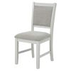 SAMUEL-5PC DINING SET-WHITEWASH