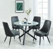 SUZETTE_SILVANO GY-5C DINING SET
