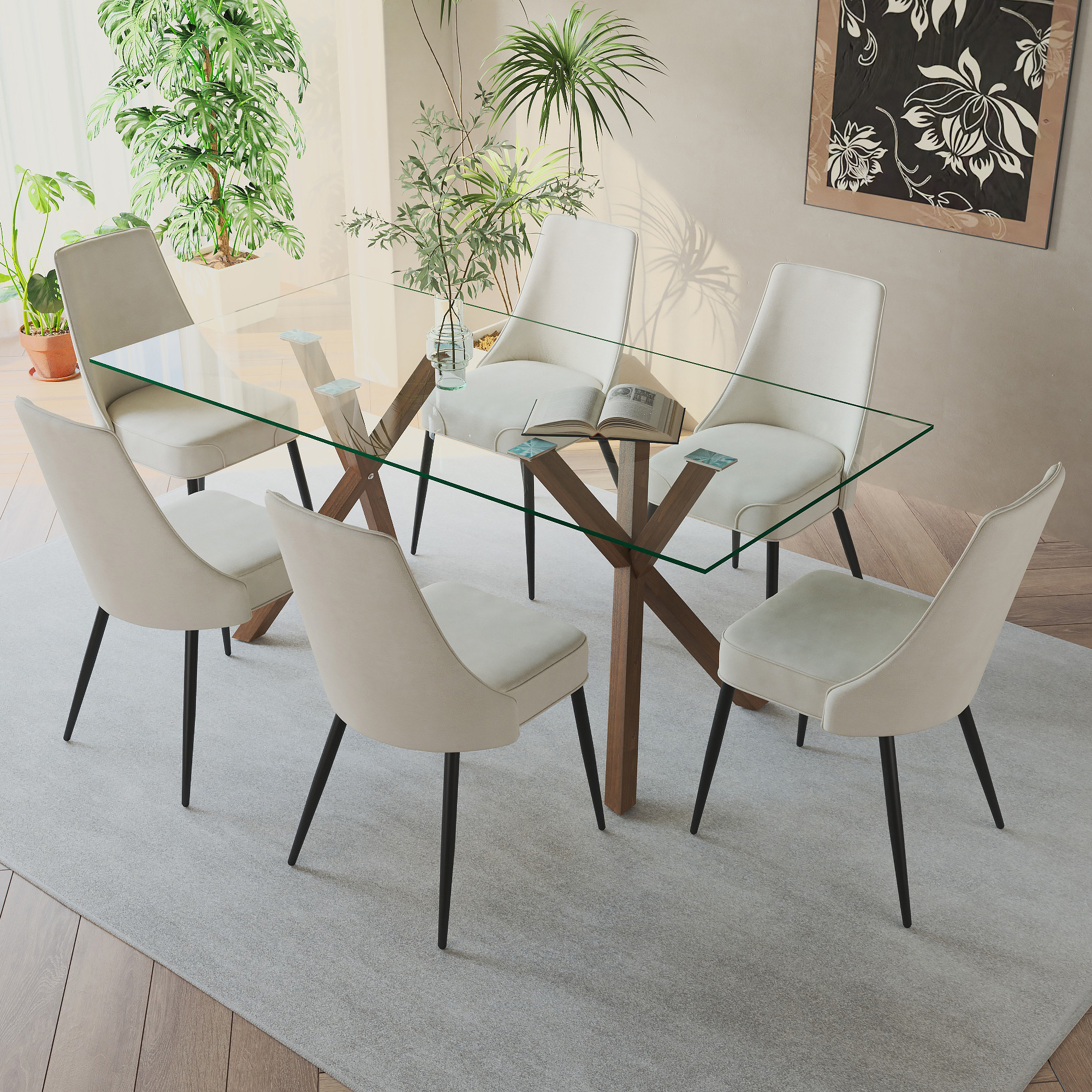 Stark Wal_Koda Beg-7Pc Dining Set