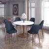 ZILO LARGE GD_CLEO BK-7PC DINING SET