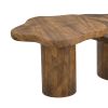 MAYAL-COFFEE TABLE SMALL-WALNUT