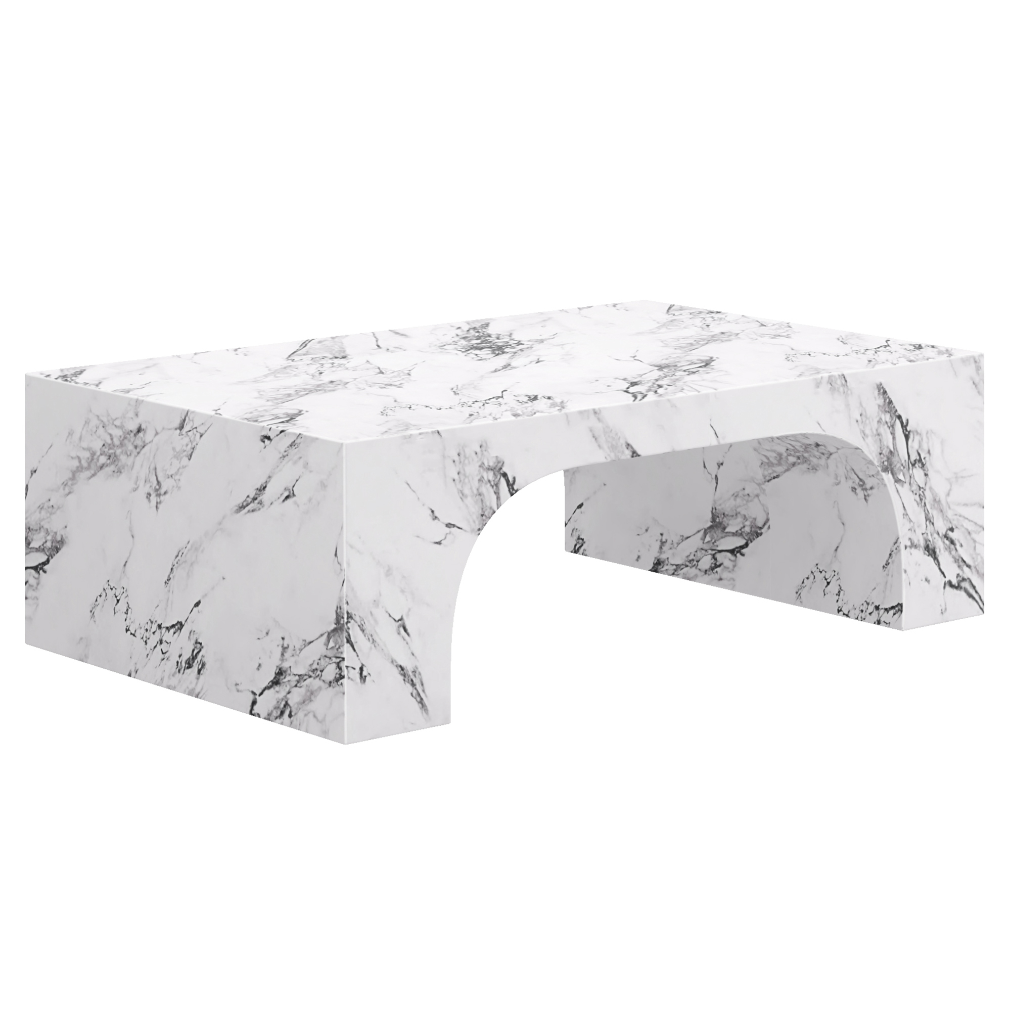 ATTICUS-COFFEE TABLE-BULGARI WHITE