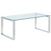 ZEVON-COFFEE TABLE-SILVER