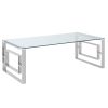 EROS-COFFEE TABLE-SILVER