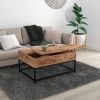 OJAS-LIFT-TOP COFFEE TABLE-NATURAL BURNT
