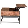 OJAS-LIFT-TOP COFFEE TABLE-NATURAL BURNT