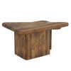 DRACO-2PC COFFEE TABLE-WALNUT