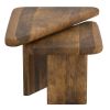 DRACO-2PC COFFEE TABLE-WALNUT