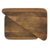 DRACO-2PC COFFEE TABLE-WALNUT
