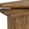 DRACO-2PC COFFEE TABLE-WALNUT