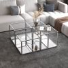 Casini-4Pc Multi Tier Table-Silver