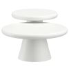 GALIO-2PC COFFEE TABLE SET-WHITE