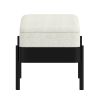 ODELL-STORAGE BENCH-IVORY