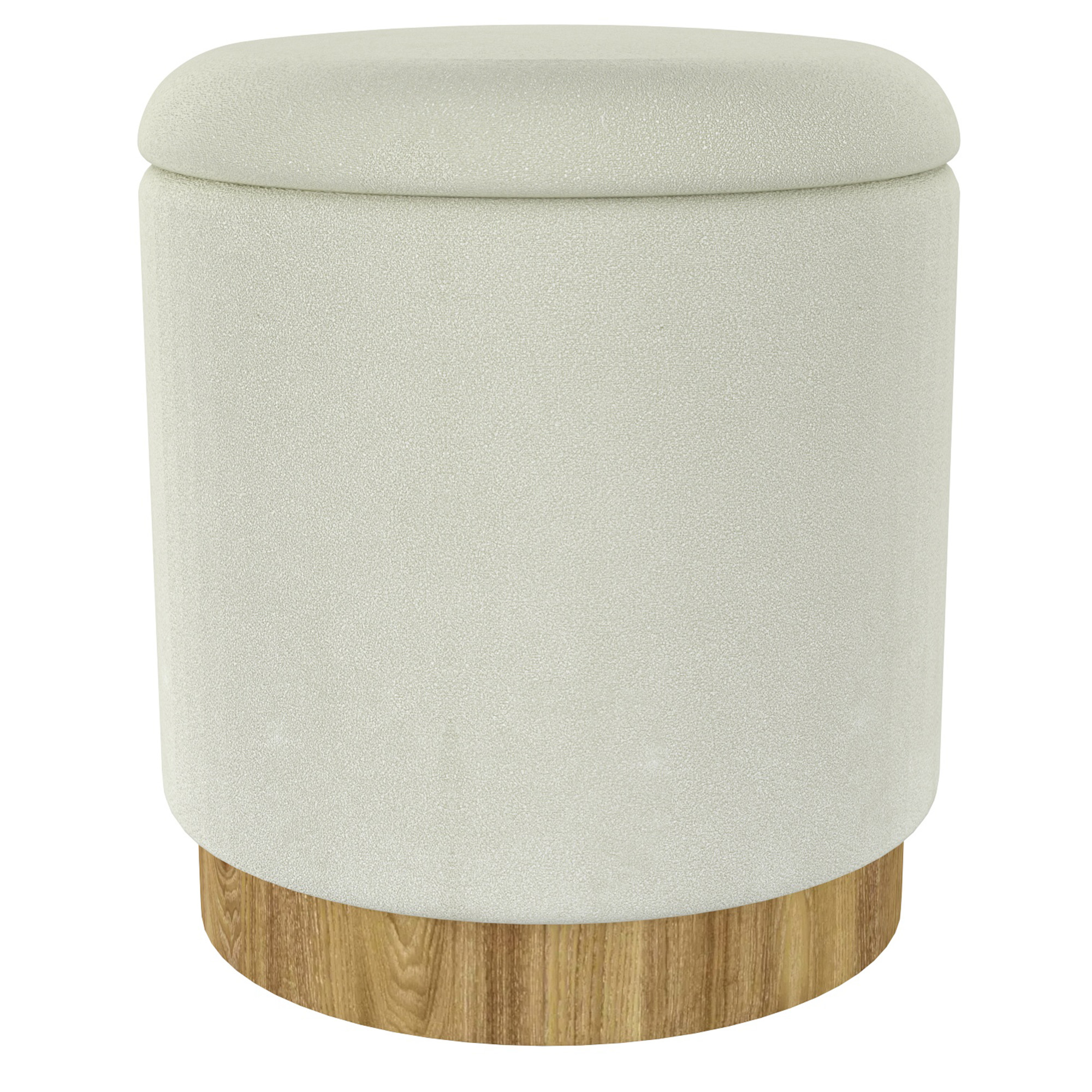 Alya-Storage Ottoman-White