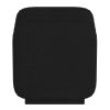 RIGEL-SMALL OTTOMAN-BLACK