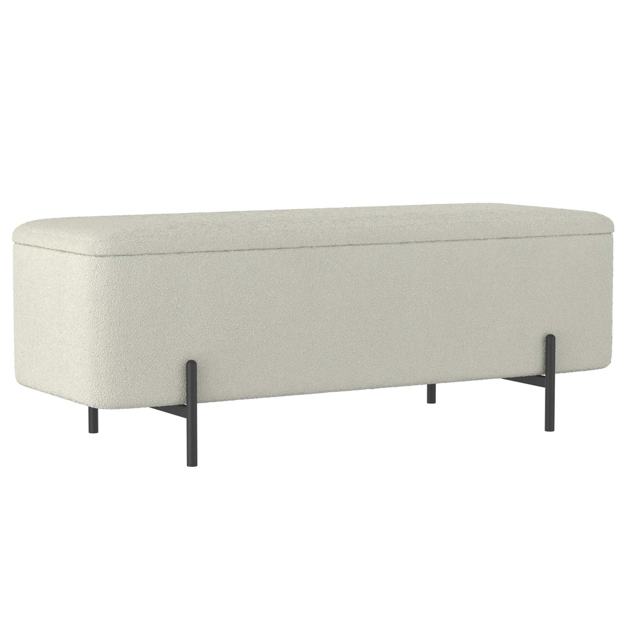 Erzo-Storage Ottoman-White