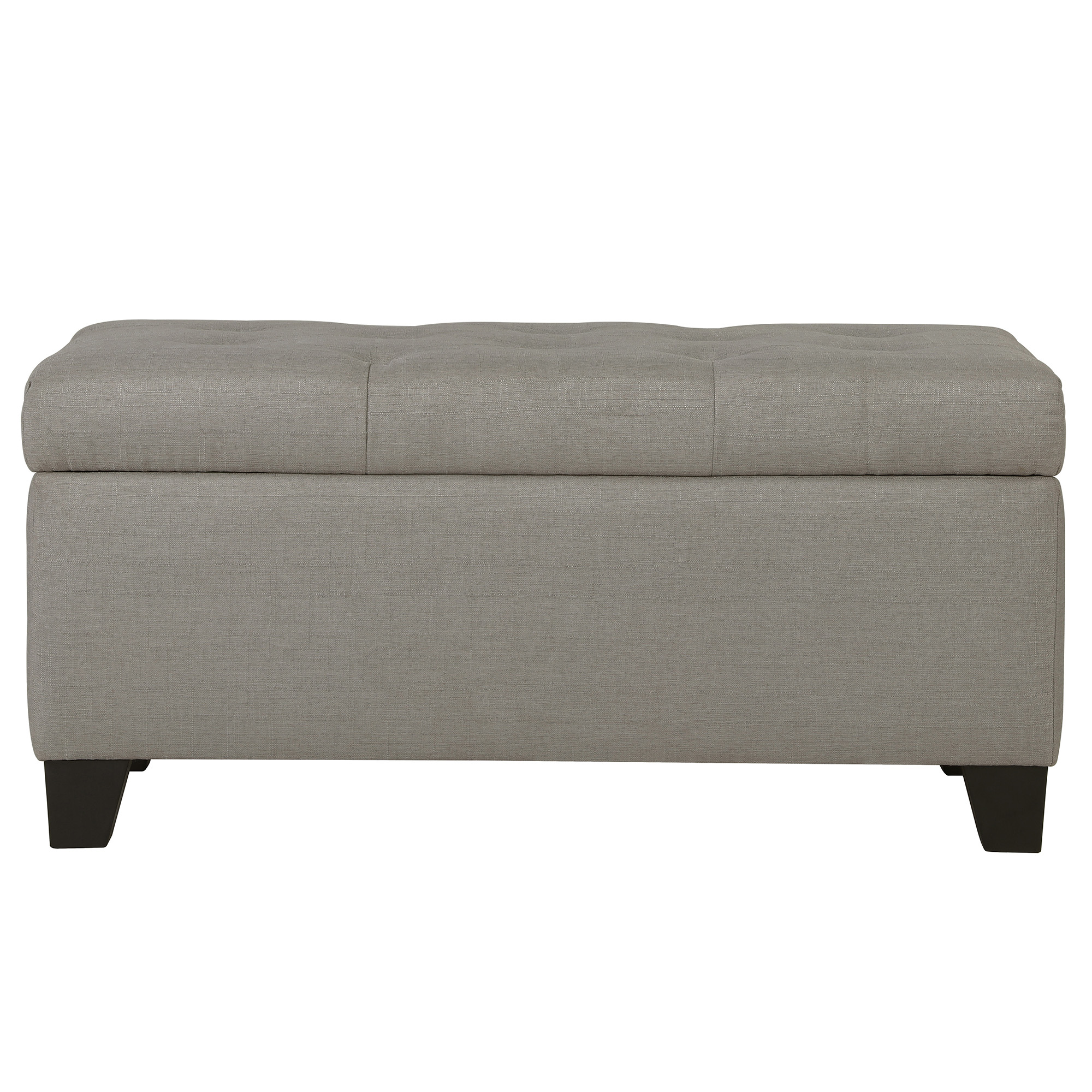 Harper-Storage Ottoman-Light Grey