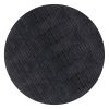 WILLO-ROUND OTTOMAN-BLACK