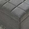 LILA-STORAGE OTTOMAN-GREY