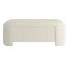 CYBIL-STORAGE OTTOMAN-IVORY