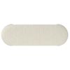 CYBIL-STORAGE OTTOMAN-IVORY